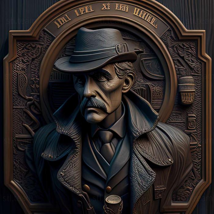 3D модель Гра Шерлок Холмс проти Джека Різника (STL)